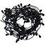 330’ Commercial Light strand – Black/E12 suspended sockets